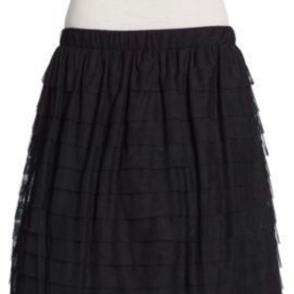 BCBG TULLE TIERED SKIRT - Picture 1 of 1